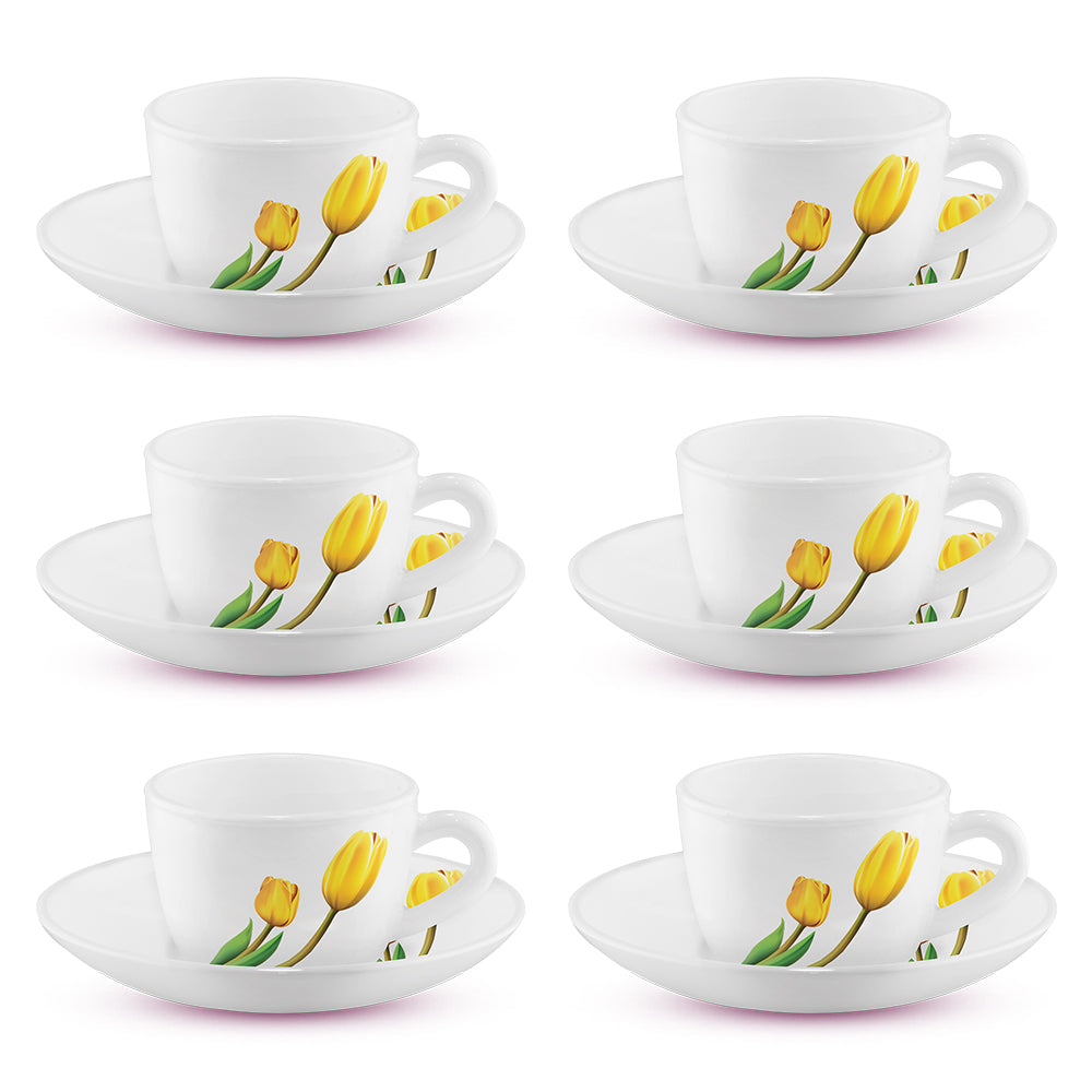 Borosil Larah Lyana Cup n Saucer Set