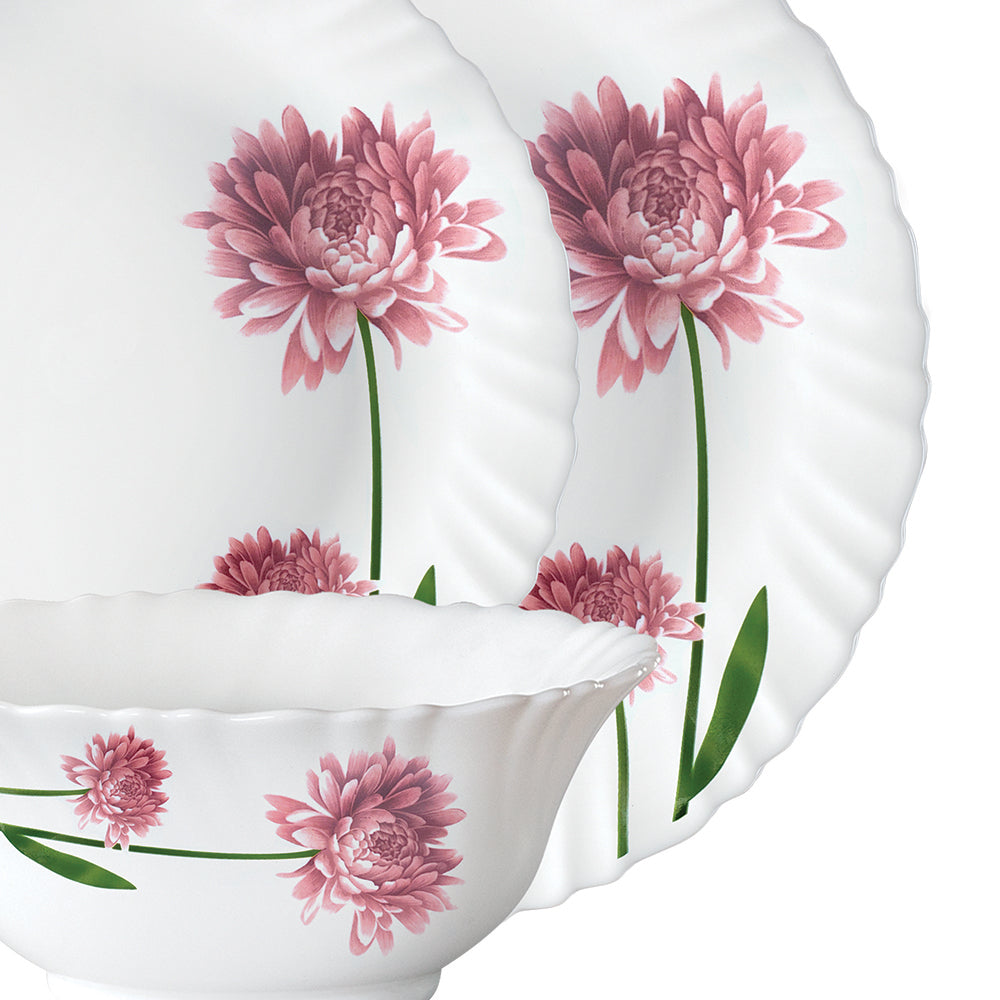 Borosil Larah Nargis Dinner Set, 13 pc