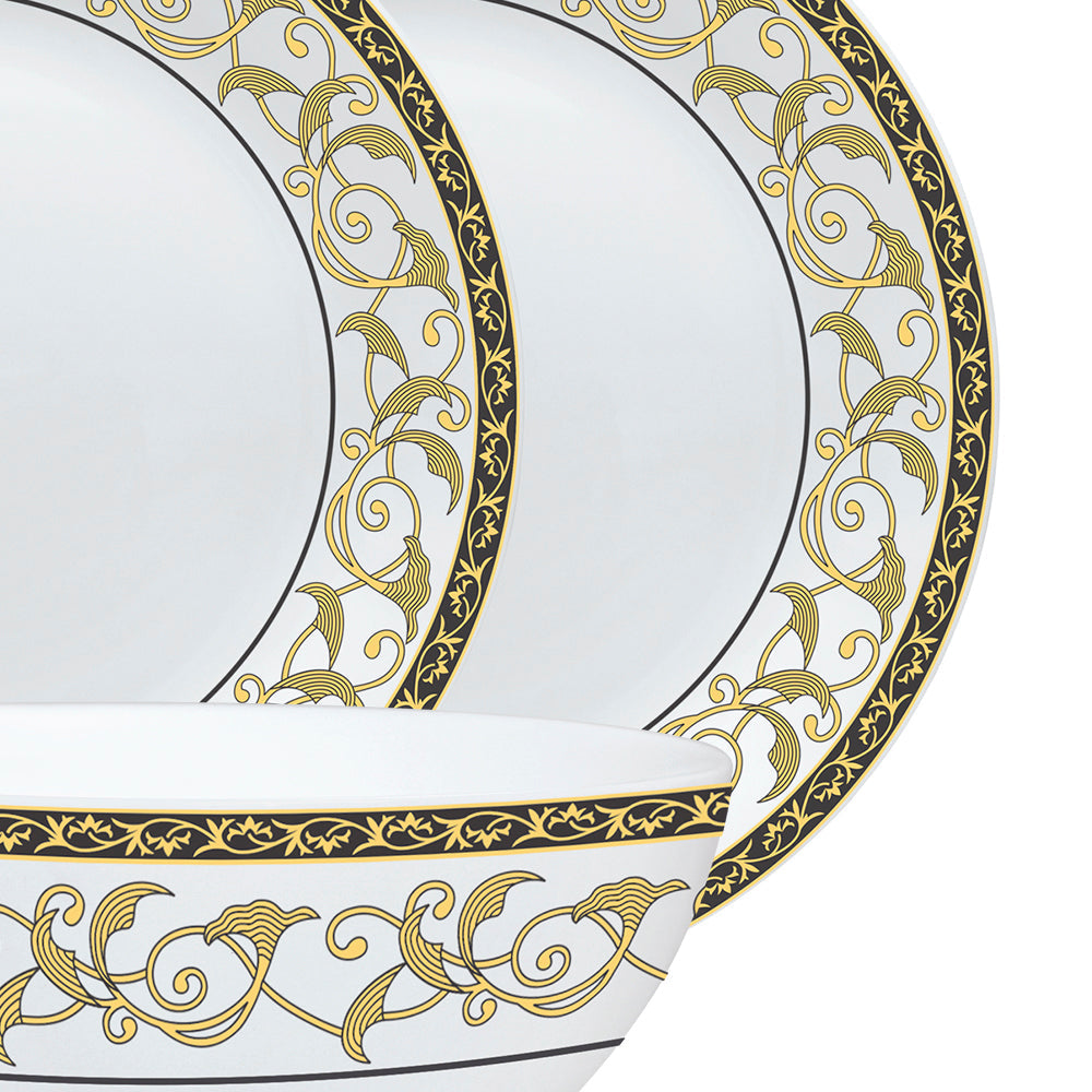 Borosil Larah Royale Dinner Set, 19 pc