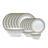 Borosil Larah Vatika Dinner Set, 19 pc