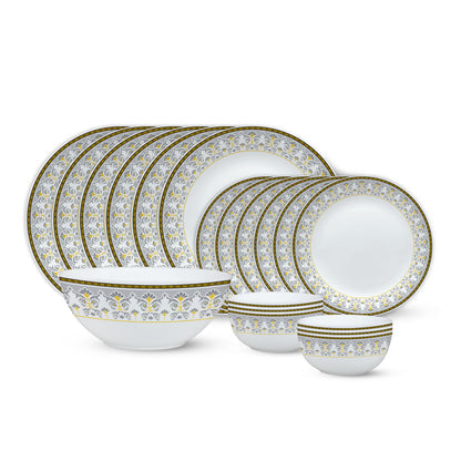 Borosil Larah Vatika Dinner Set, 19 pc
