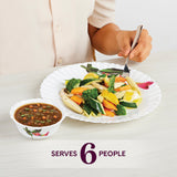 Borosil Larah Stargazer Dinner Set, 21 pc