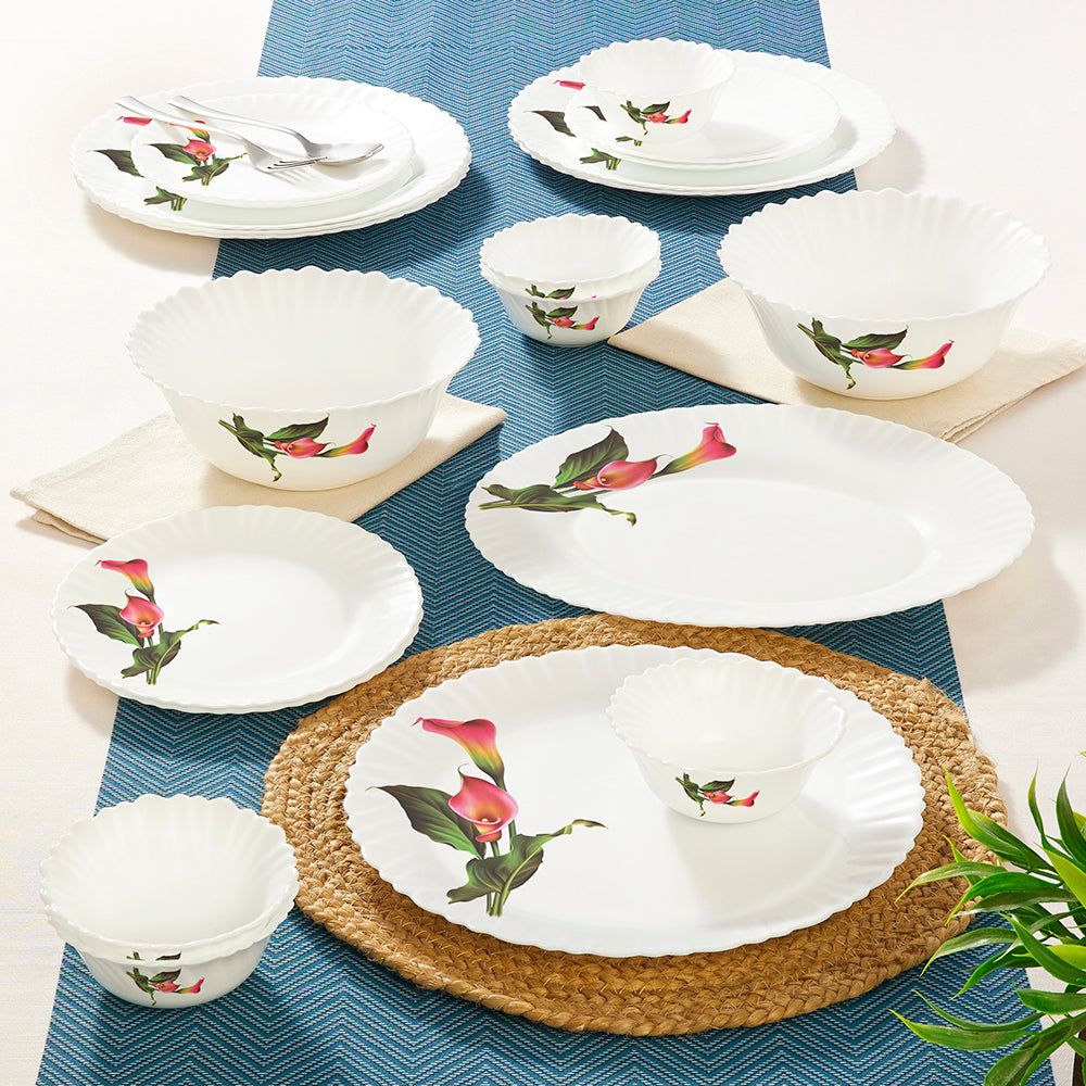Borosil Larah Stargazer Dinner Set, 21 pc