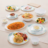 Borosil Larah Mia Dinner Set, 21 pc