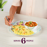 Borosil Larah Mia Dinner Set, 21 pc