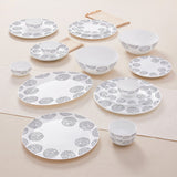 Borosil Larah Moonbeam Dinner Set, 21 pc