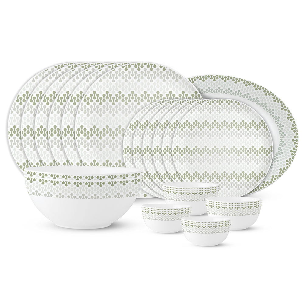 Borosil Larah Dora Dinner Set 27 pc