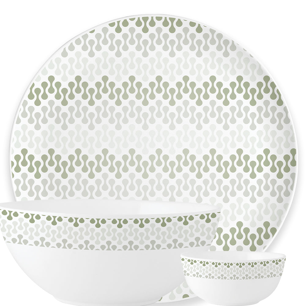 Borosil Larah Dora Dinner Set 27 pc