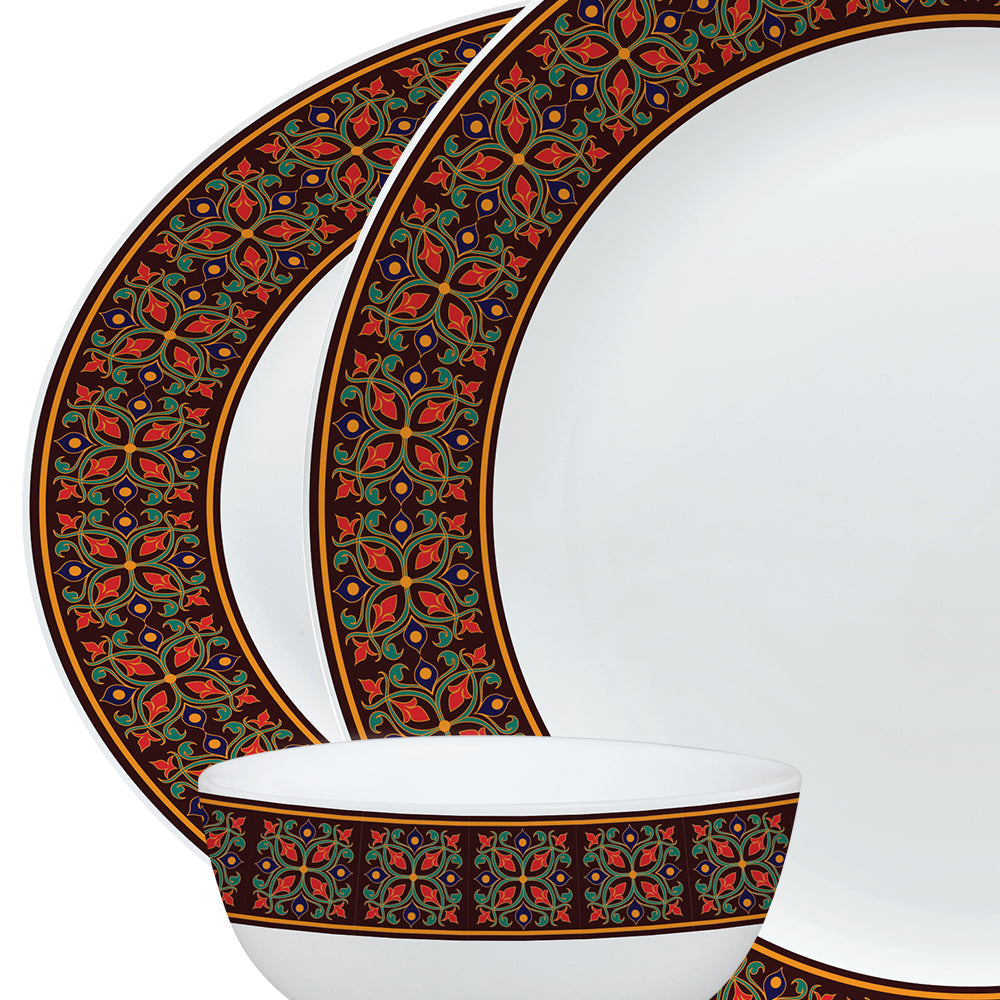 Borosil Larah Minar Dinner Set 19 pc
