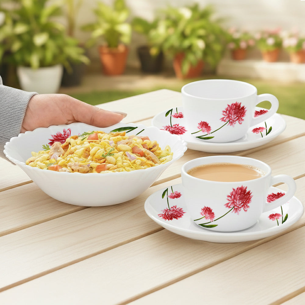 Borosil Larah Belle Tea Set of 5