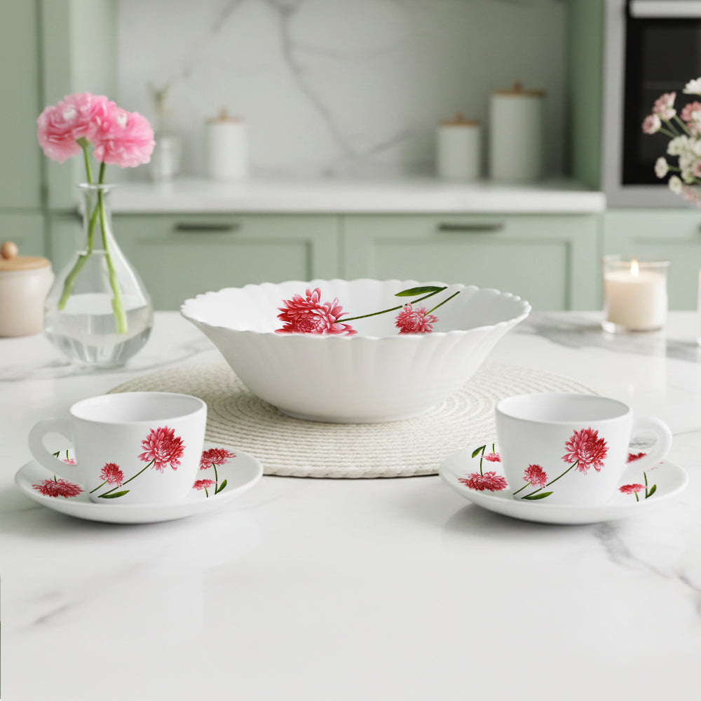 Borosil Larah Belle Tea Set of 5