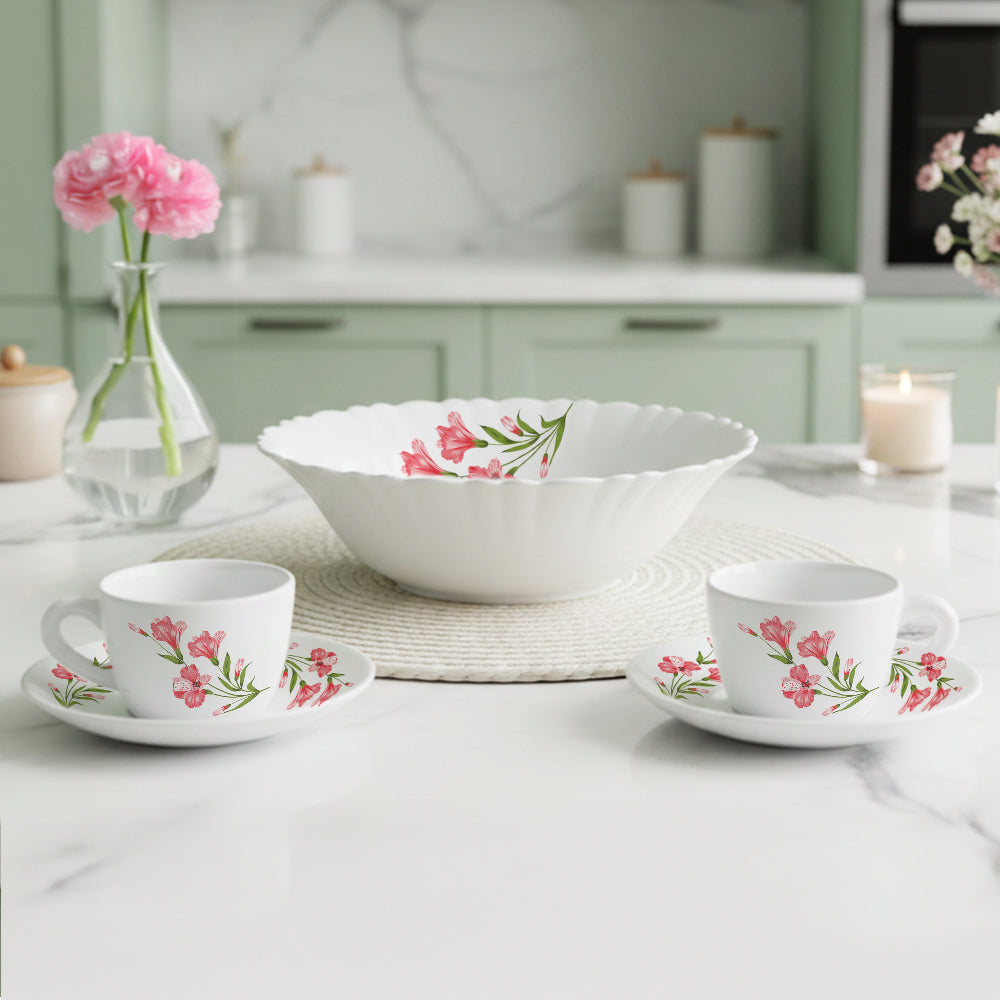 Borosil Larah Marina Tea Set of 5