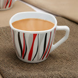 Borosil Larah Rio Cup Set, Red