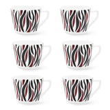 Borosil Larah Rocky Cup Set