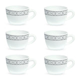 Borosil Larah Cycladia Cup Set of 6, 140ml