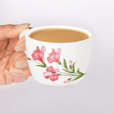 Borosil Larah Marina Cup Set  of 6, 140ml