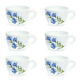 Borosil Larah Marina Cup Set  of 6, 140ml