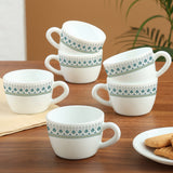 Borosil Larah Persia Cup Set of 6, 140ml