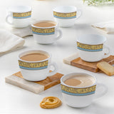 Borosil Larah Sunhara Cup Set of 6, 140ml