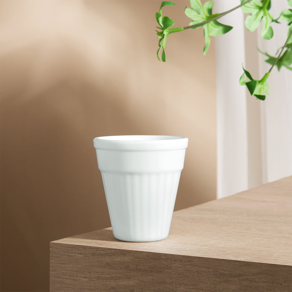 Borosil Larah Kulhad Set, White
