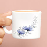 Borosil Larah Bellflower Mug Set