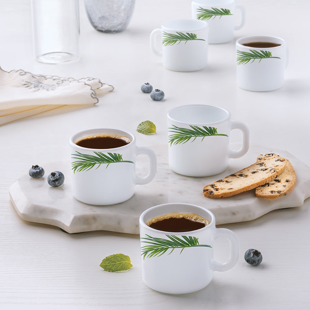 Borosil Crescent Mug Set