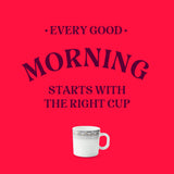 Borosil Larah Classic Mug Set
