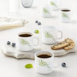 Borosil Larah Erba Mug Set