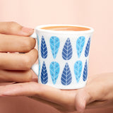 Borosil Larah Crysta Fable Mug Set of 6, 100ml