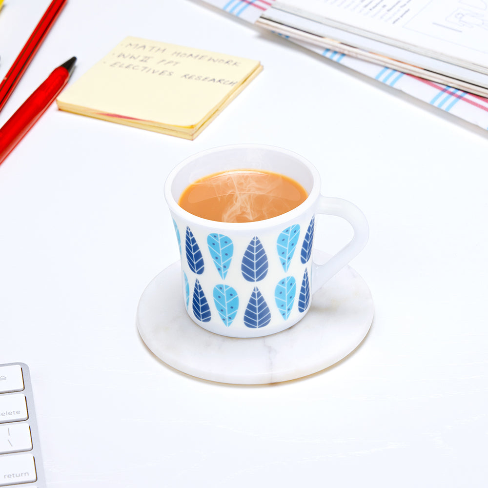 Borosil Larah Crysta Fable Mug Set of 6, 100ml