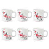 Borosil Larah Fiore Mug Set
