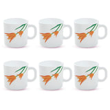 Borosil Larah Firefly Mug Set of 6, 100ml