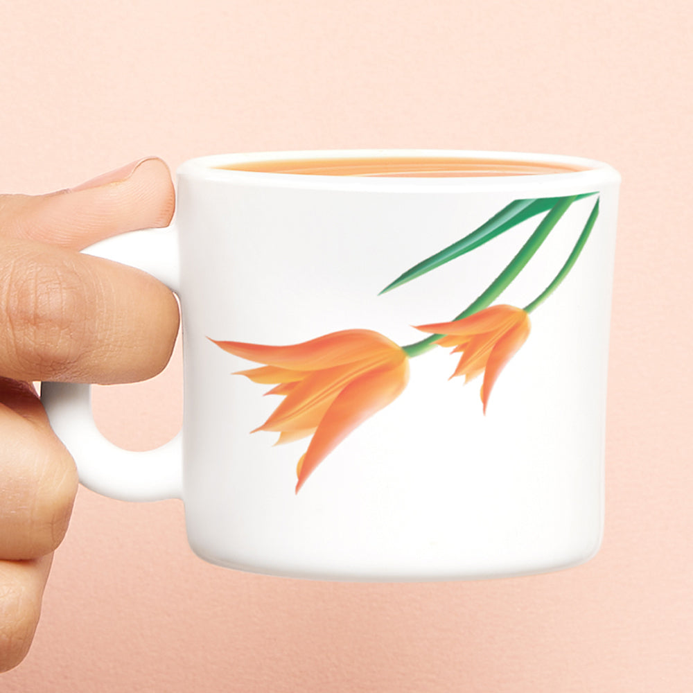 Borosil Larah Firefly Mug Set of 6, 100ml