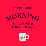 Borosil Larah Firefly Mug Set of 6, 100ml