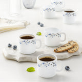 Borosil Larah Helena Mug Set
