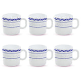 Borosil Jazzblue Mug Set