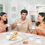 Borosil Jazzblue Mug Set