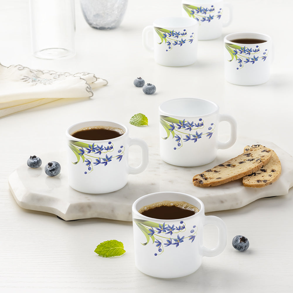 Borosil Larah Lavender Mug Set