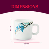 Borosil Larah Mimosa Mug Set