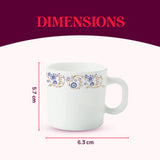 Borosil Larah Mist Mug Set