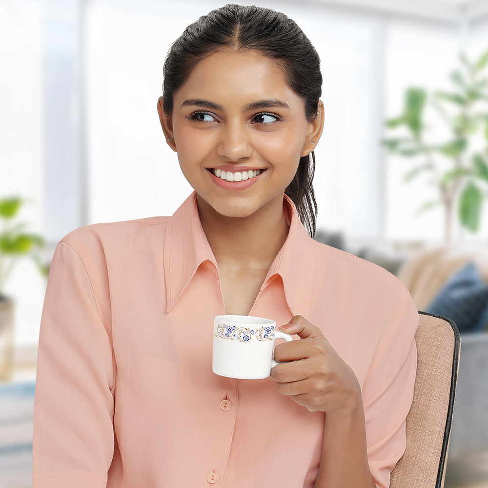 Borosil Larah Mist Mug Set