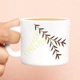 Borosil Larah Oak Mug, Set of 6, 100ml