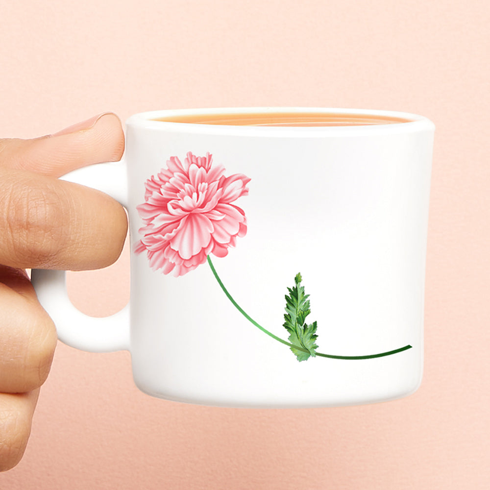 Borosil Larah Red Mist Mug Set