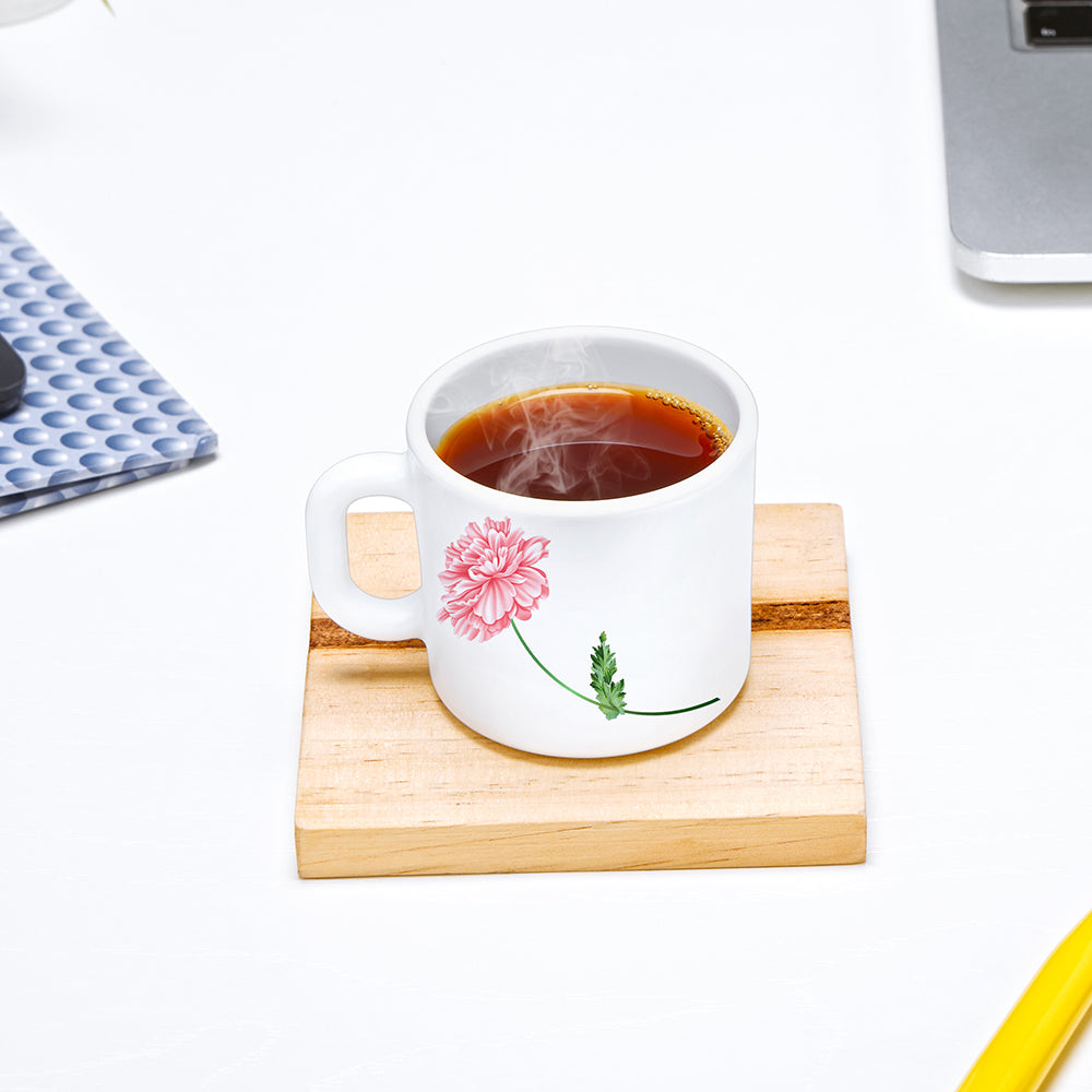 Borosil Larah Red Mist Mug Set