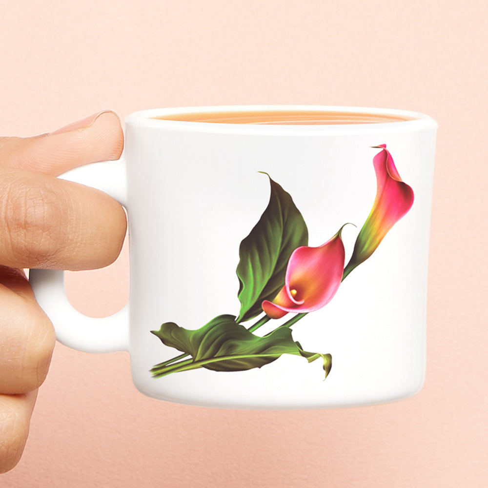 Borosil Larah Stargazer Mug, Set of 6, 100ml