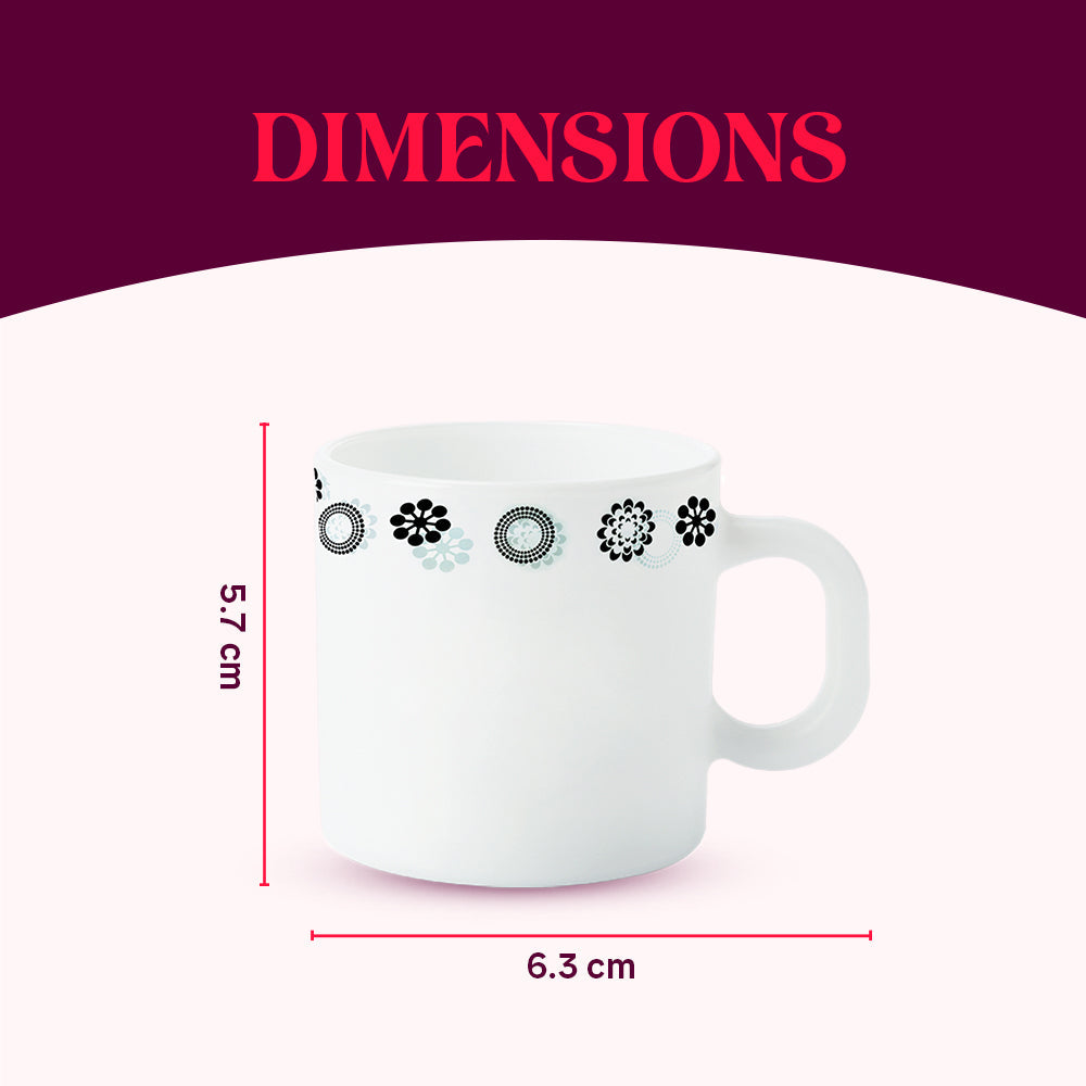Borosil Larah Universe Mug Set