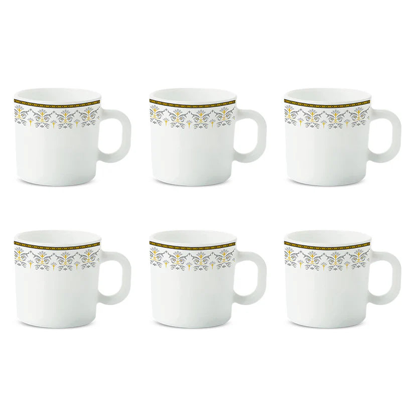 Borosil Larah Vatika Mug Set