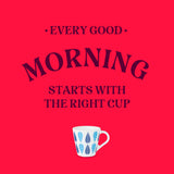 Borosil Larah Novelty Fable Mug, Set of 6, 110ml