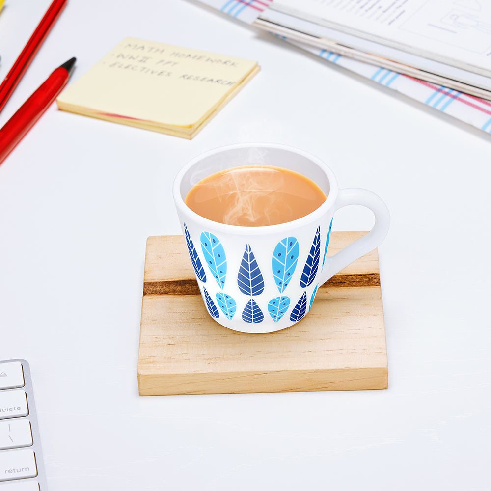 Borosil Larah Novelty Fable Mug, Set of 6, 110ml