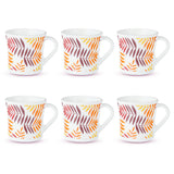 Borosil Larah Crysta Costa Mug Set